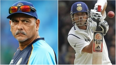 Ravi Shastri; Sachin Tendulkar (AP/Getty)