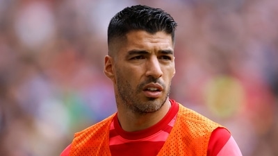 Uruguayan Footballer Luis Suarez (REUTERS)