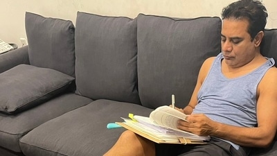 KTR recently tore his ankle ligament and has been advised three weeks' rest. KTR recently tore his ankle ligament and has been advised three weeks' rest. 
