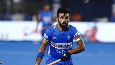 Manpreet Singh was captain of the Indian team that won bronze at the Tokyo Olympics