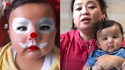 Bharti Singh's son Laksh aka Gola. Bharti Singh's son Laksh aka Gola.