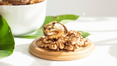 Eat healthy food: To keep your liver healthy, you need to eat foods that are rich in nutrients and help purify your blood. Walnuts, beetroots, turmeric and garlic are a few foods you need to include in your diet. (Unsplash)
