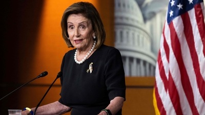 Nancy Pelosi, a Democrat who is second in line to the presidency, could visit the self-ruled island of Taiwan in August. (AFP)
