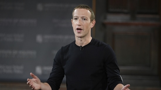 FILE - Facebook CEO Mark Zuckerberg speaks at Georgetown University in Washington.(AP)