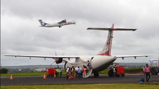 A team of DGCA officials had carried out an inspection of the airport on June 10. (HT FILE PHOTO)
