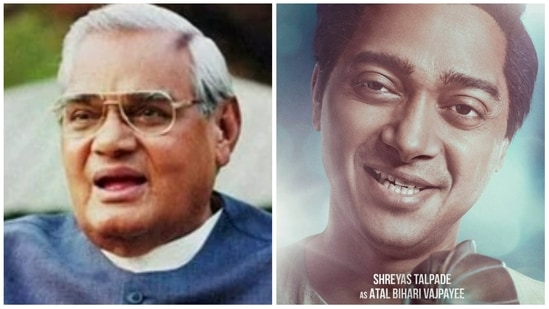 Shreyas Talpade will be seen as Atal Bihari Vajpayee in Emergency.&nbsp;