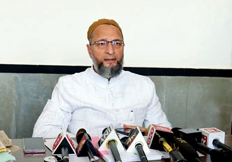 Owaisi said that the biggest demand of getting T Raja Singh suspended from the BJP and detained has been fulfilled. (File photo) Owaisi said that the biggest demand of getting T Raja Singh suspended from the BJP and detained has been fulfilled. (File photo)