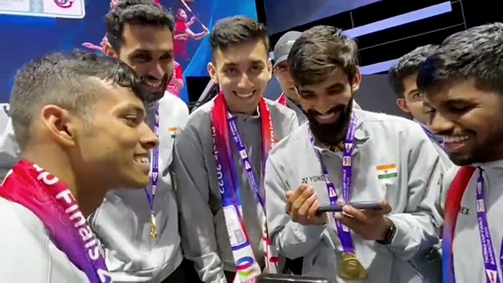 Kidambi Srikanth after the title triumph in Thomas Cup this year (ANI) Kidambi Srikanth after the title triumph in Thomas Cup this year (ANI)