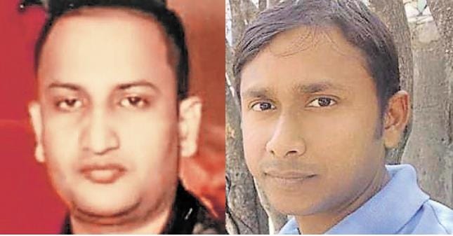 Avtaar, the victim, and (right) Jai Kishan, the accused. (HT)
