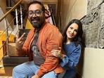 Sunny Leone shared a photo with Anurag Kashyap, Sunny Leone shared a photo with Anurag Kashyap,