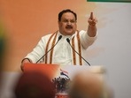 BJP national president JP Nadda. (Sanchit Khanna/HT file) BJP national president JP Nadda. (Sanchit Khanna/HT file)