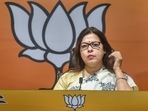 Union minister and BJP leader Meenakshi Lekhi addresses a press conference(PTI file) Union minister and BJP leader Meenakshi Lekhi addresses a press conference(PTI file)