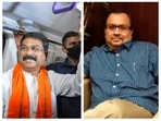 When Union minister Dharmendra Pradhan recently visited Kolkata, Trinamool leader Kunal Ghosh incidentally met him. When Union minister Dharmendra Pradhan recently visited Kolkata, Trinamool leader Kunal Ghosh incidentally met him.