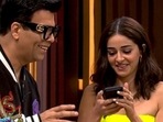 Karan Johar and Ananya Panday had a chat with Kartik Aaryan on Koffee With Karan. Karan Johar and Ananya Panday had a chat with Kartik Aaryan on Koffee With Karan.