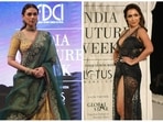Aditi Rao Hydari and Malaika Arora at India Couture Week on Wednesday. (FDCI) Aditi Rao Hydari and Malaika Arora at India Couture Week on Wednesday. (FDCI)