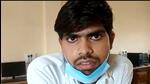 A first information report has been filed against health worker Jitendra Ahirwar who used a single syringe to administer Covid vaccination to 30 students (Twitter/videograb)