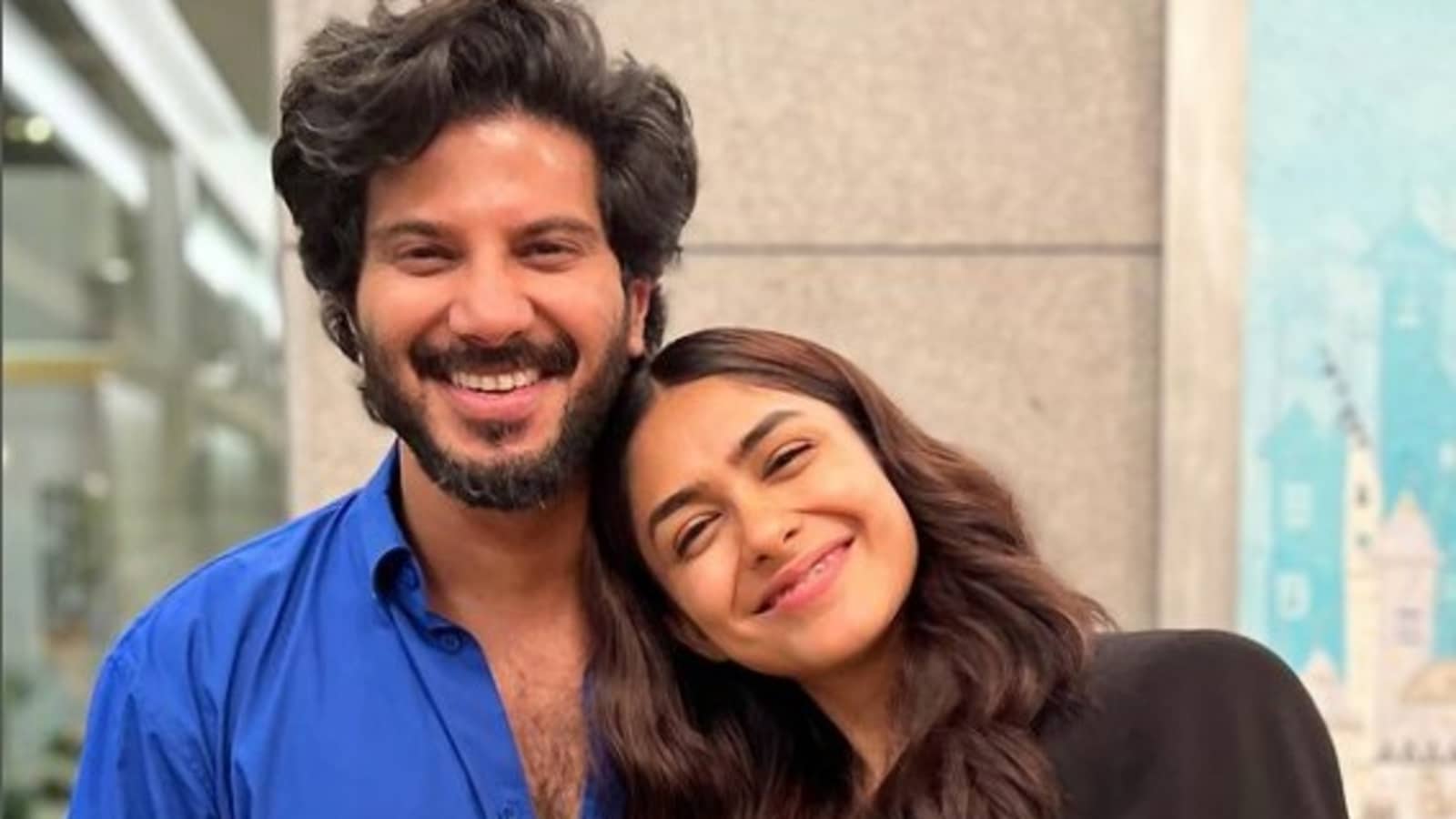 Dulquer Salmaan's sweet reaction to birthday wishes from Mrunal ...