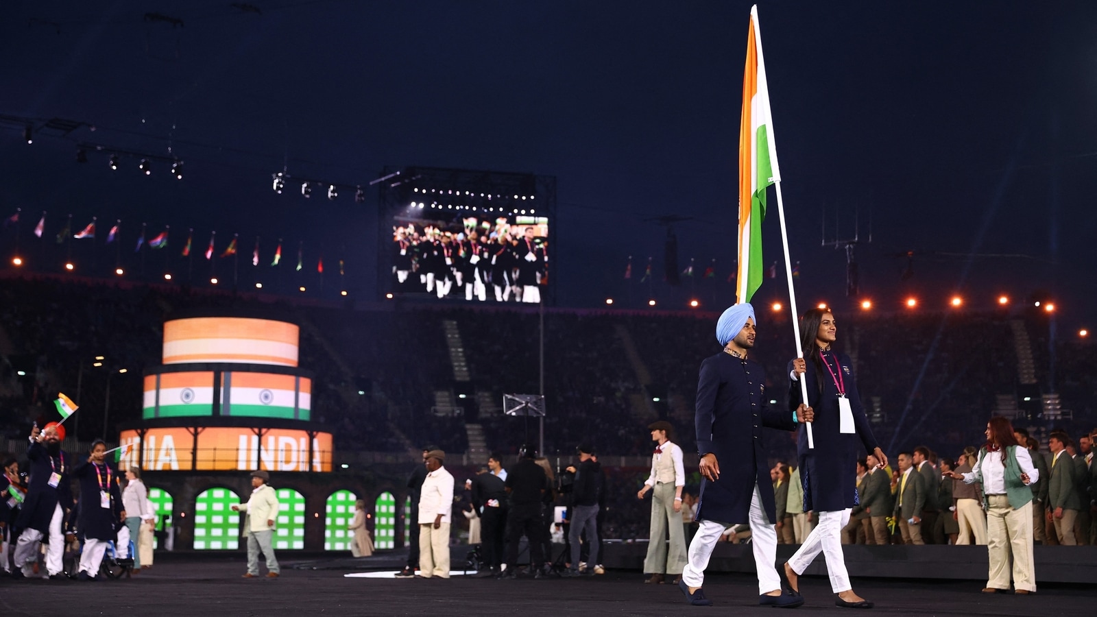 Commonwealth Games 2022 Highlights 22nd CWG declared open, Sindhu, Manpreet lead India out in dazzling opening ceremony Hindustan Times