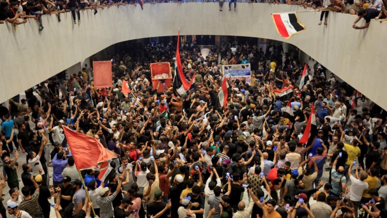 Pro-Sadr protesters storm Iraqi parliament in fortified Green Zone