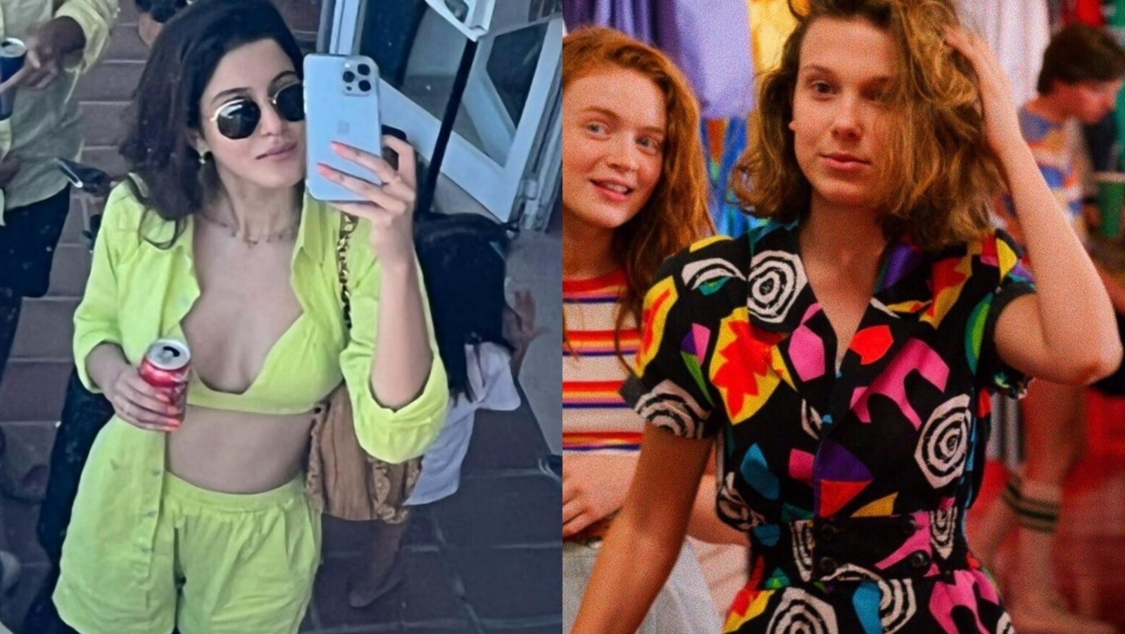 Shanaya Kapoor chills in Ibiza, fans compare her to Eleven from Stranger Things