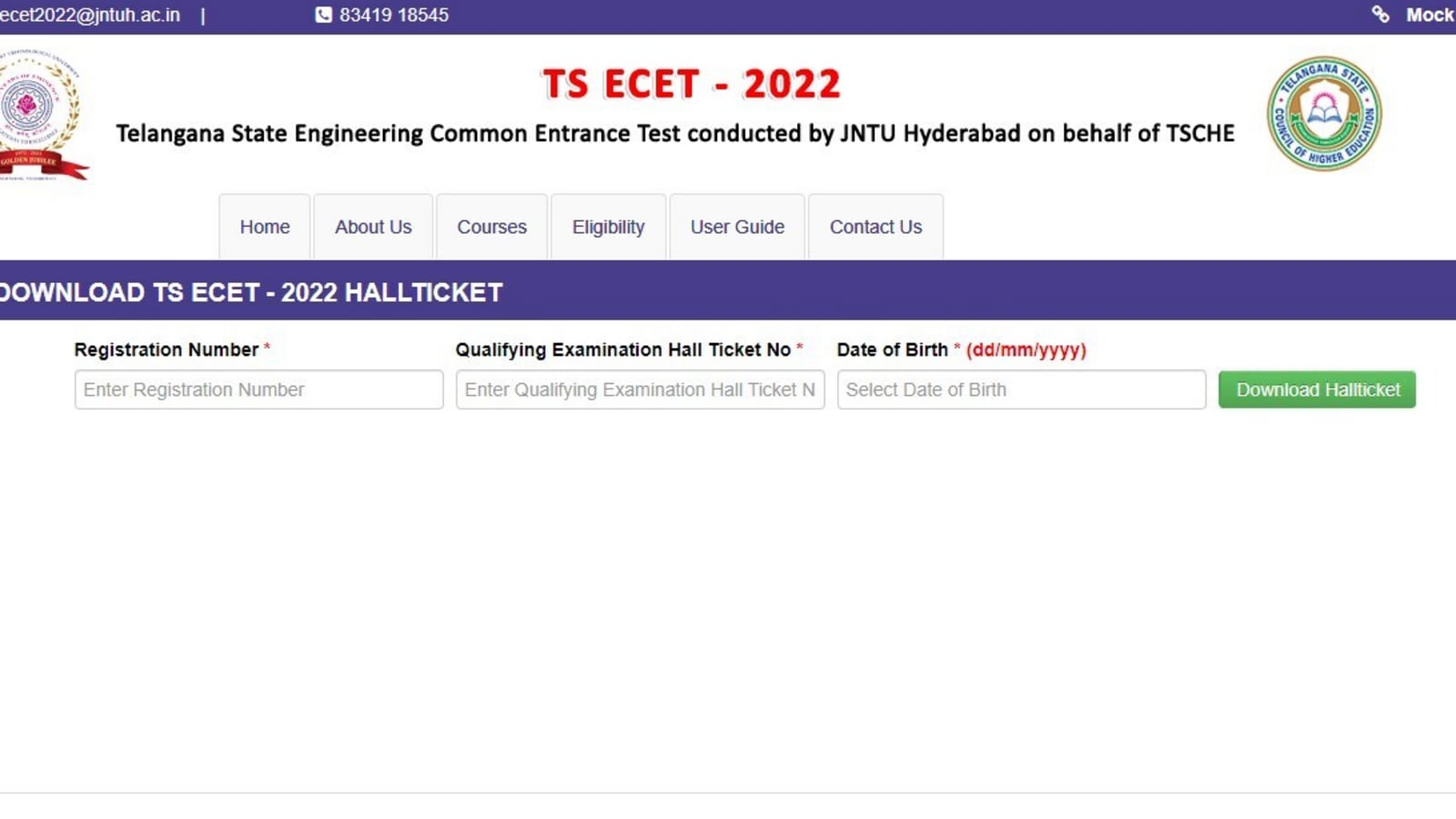 TS ECET 2022 revised hall tickets released, download link here
