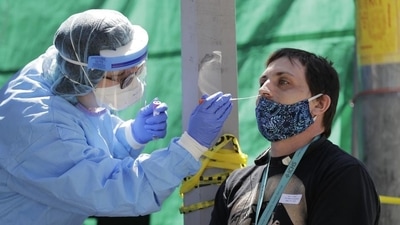 India continues upward trend with 20,557 new cases (AP) India continues upward trend with 20,557 new cases (AP)