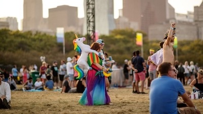 In Chicago, it is held for four days in Grant Park and hosts an estimated 400,000 people each July and sells out annually. (Instagram/@lollapalooza) In Chicago, it is held for four days in Grant Park and hosts an estimated 400,000 people each July and sells out annually. (Instagram/@lollapalooza)