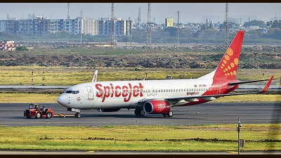The limit is unlikely to make a material difference to the airline’s operation since it was operating at 50% of the approved capacity in recent days. This is largely because the summer peak season begins to taper off, with the occupancy rate showing a decline from July. (PTI) The limit is unlikely to make a material difference to the airline’s operation since it was operating at 50% of the approved capacity in recent days. This is largely because the summer peak season begins to taper off, with the occupancy rate showing a decline from July. (PTI)