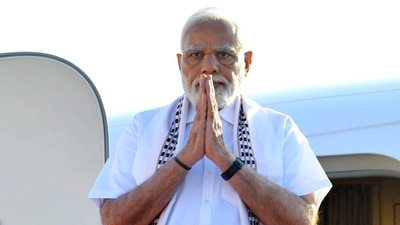 Prime Minister Narendra Modi arrives in Chennai on Thursday, (ANI/ PIB) Prime Minister Narendra Modi arrives in Chennai on Thursday, (ANI/ PIB)