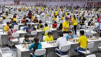 Tournament director and All India Chess Federation Bharat Singh Chauhan said Pakistan’s decision was “sad and unfortunate” (PTI) Tournament director and All India Chess Federation Bharat Singh Chauhan said Pakistan’s decision was “sad and unfortunate” (PTI)
