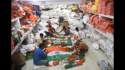 The ‘Har Ghar Tiranga’ campaign saw support coming in from Bengaluru and elsewhere in Karnataka. (DEEPAK GUPTA/HT PHOTO/For Representation)
