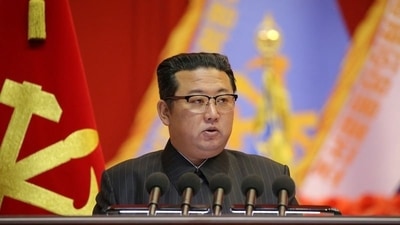 Kim said U.S.-South Korea military drills targeting North Korea show the U.S.'s “double standards” and “gangster-like” aspects. (Reuters)