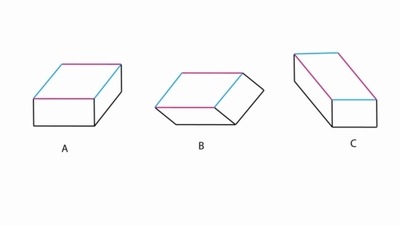 Do you think the these geometric shapes shown in this optical illusion image are equal in size or not? (Lydia Maniatis ) Do you think the these geometric shapes shown in this optical illusion image are equal in size or not? (Lydia Maniatis )