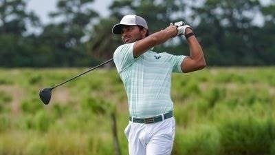 Jaglan was tied 11th in the two rounds of strokeplay to qualify for the match play part (Twitter)
