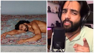 Yashraj Mukhate has made a song on responses to Ranveer Singh's nude photo shoot. Yashraj Mukhate has made a song on responses to Ranveer Singh's nude photo shoot. 