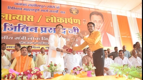 Kheri: Prasada inaugurates two highways, lays foundation of three ...