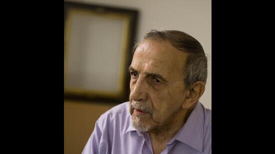A portrait of Ebrahim Alkazi in New Delhi on June 17, 2008. (Madhu Kapparath/Mint Archive) A portrait of Ebrahim Alkazi in New Delhi on June 17, 2008. (Madhu Kapparath/Mint Archive)