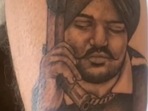 Sidhu Moose Wala's father got a tattoo with the late Punjabi singer-rapper's face on it. Sidhu Moose Wala's father got a tattoo with the late Punjabi singer-rapper's face on it.