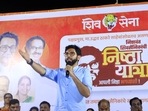 Aaditya Thackeray in Mumbai's Chandivali on Friday. Aaditya Thackeray in Mumbai's Chandivali on Friday.