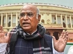 Congress leader Mallikarjun Kharge.