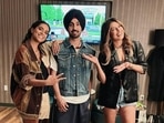 Lilly Singh, Diljit Dosanjh and Priyanka Chopra got together in Los Angeles. Lilly Singh, Diljit Dosanjh and Priyanka Chopra got together in Los Angeles.