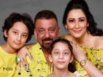 Sanjay Dutt tied the knot with Maanayata Dutt in 2008. Later in 2010 they became parents to twins Shahraan and Iqra. Sanjay was diagnosed with cancer in 2020 and Maanayata supported him throughout his cancer treatment. He is currently cancer-free.