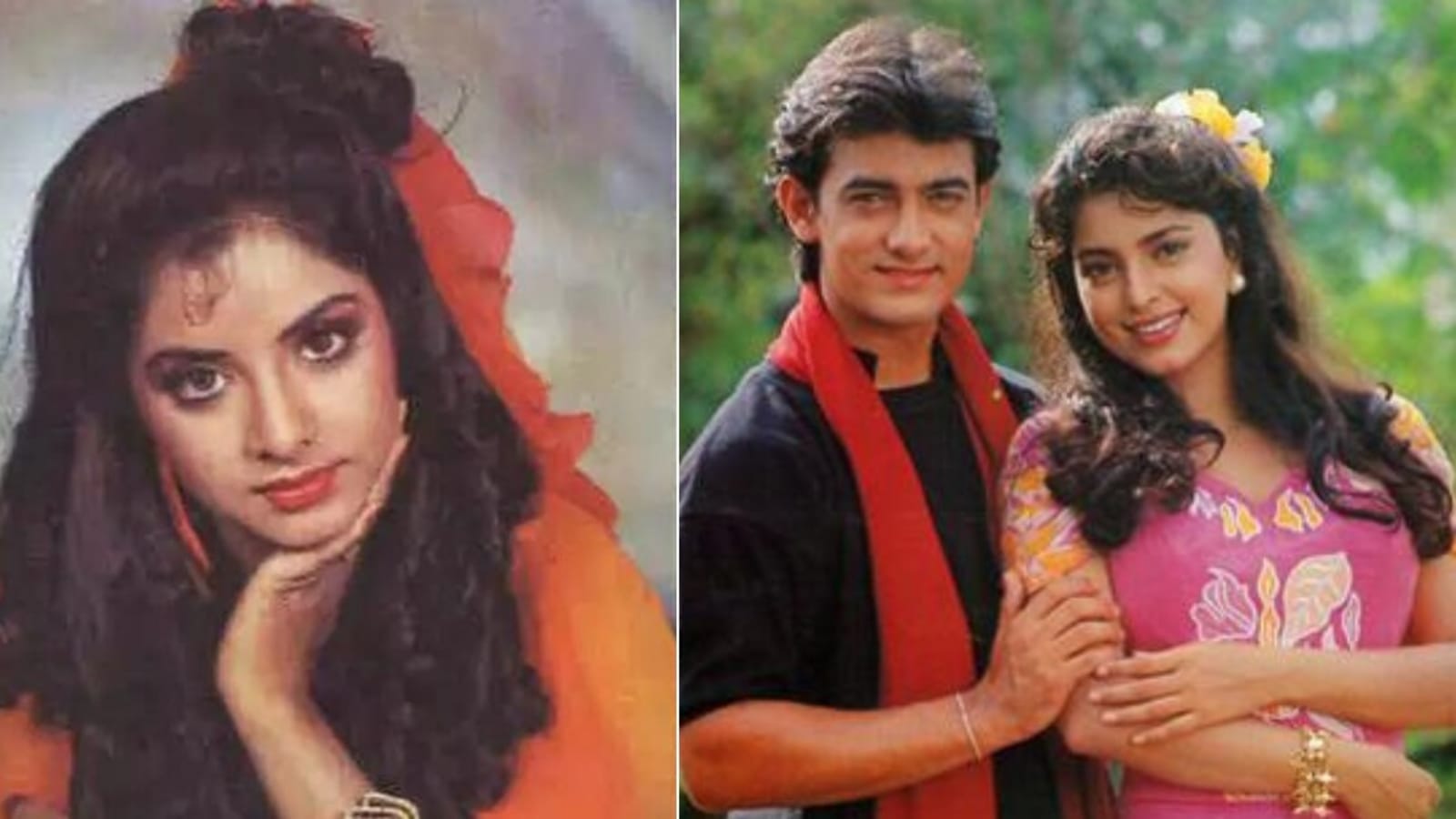 Divya Bharti Ki Sexy Video Nangi Sexy - When Aamir Khan replaced Divya Bharti with Juhi Chawla in Darr | Bollywood  - Hindustan Times