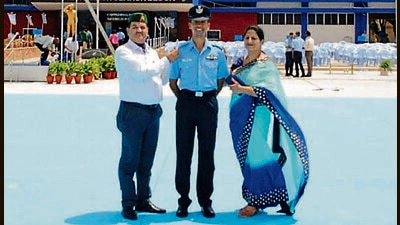 The bereaved family of 26-year-old flight lieutenant Advitiya Bal, who died after a twin-seater MiG-21 aircraft of the Indian Air Force crashed in Rajasthan’s Barmer on Thursday night, have urged the defence minister to immediately ground the Soviet-era fighter jets before another life is lost. (HT File) The bereaved family of 26-year-old flight lieutenant Advitiya Bal, who died after a twin-seater MiG-21 aircraft of the Indian Air Force crashed in Rajasthan’s Barmer on Thursday night, have urged the defence minister to immediately ground the Soviet-era fighter jets before another life is lost. (HT File)