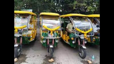As per RTO figures, there are about 30,000 e-rickshaws that operate in the city. (P{ic for representation) As per RTO figures, there are about 30,000 e-rickshaws that operate in the city. (P{ic for representation)