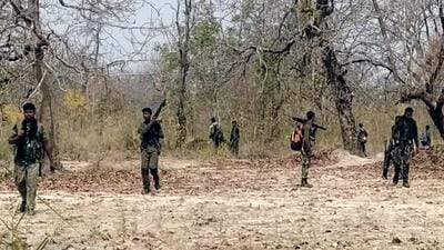 Security personnel during an operation in Sukma. (ANI File Photo) Security personnel during an operation in Sukma. (ANI File Photo)