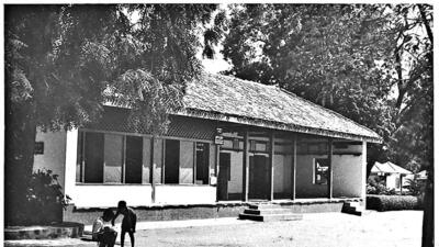 Hridaya Kunj the main Ashram Building from where Mahatma Gandhi conducted his activities for a number of years. It was from here that the Father of the Nation Started on his Historic Dandi March - HT Photo.