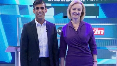 Rishi Sunak admits he’s losing to Liz Truss in race to become UK prime minister (AP)