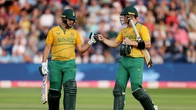 Rilee Rossouw and Tristan Stubbs (Action Images via Reuters)