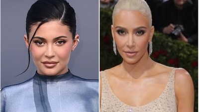 Kylie Jenner and Kim Kardashian in a viral post had said ‘stop trying to be TikTok’.. (AFP/Reuters) Kylie Jenner and Kim Kardashian in a viral post had said ‘stop trying to be TikTok’.. (AFP/Reuters)